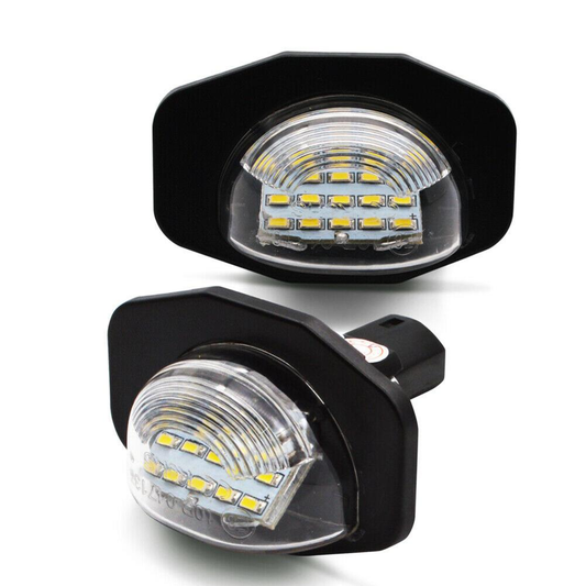 Set di 2 luci targa per Toyota Auris Corolla