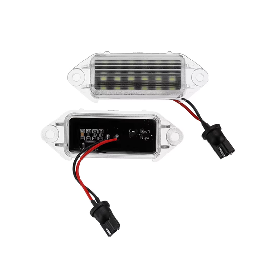 Set di 2 luci targa per Mitsubishi Lancer