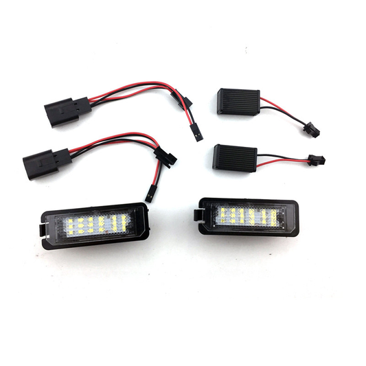 Set di 2 numeri di targa a LED Volkswagen Passat Golf Phaeton Scirocco