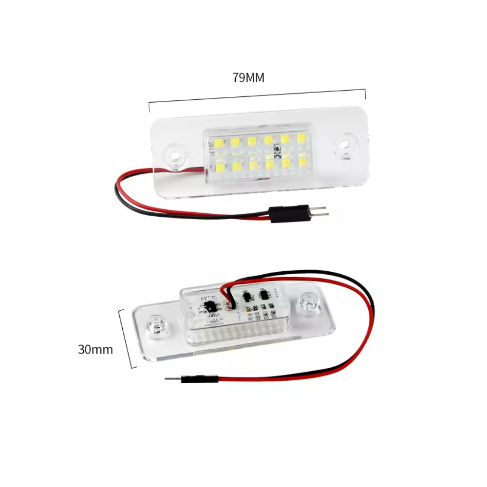 Set di 2 luci targa Audi A8 D3