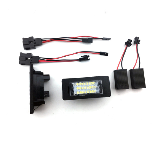 Set di 2 LED targa A1 A4 A6 C7 Q5 Audi