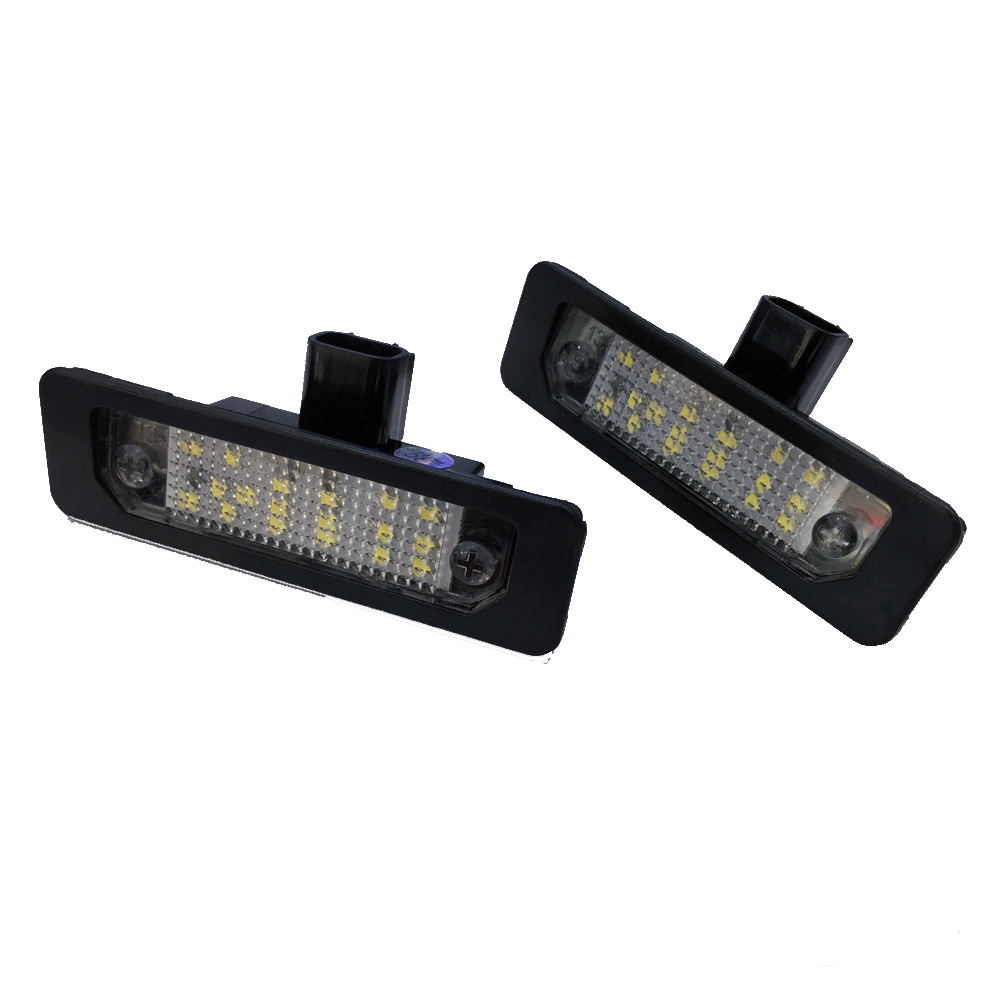 Set di 2 luci targa Ford Mustang Focus Fusion