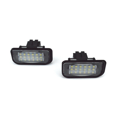 Set di 2 x Targa LED Mercedes Benz W203 4D Berlina