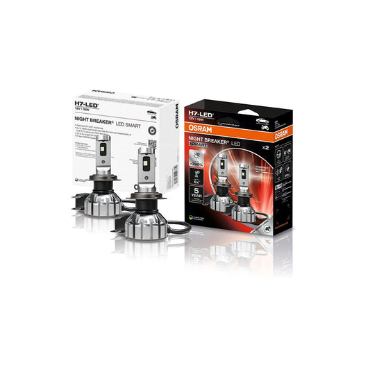 Kit LED H7 Osram Night Breaker 6000k 3000 lumen omologazione europea