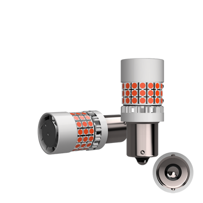 Set di 2 lampadine LED BA15S P21W LUSMAR™ 7000 lm Canbus - senza errori 