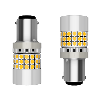 Set di 2 lampadine LED P21/5W BAY15D LUSMAR™ 7000 lm - senza errori 