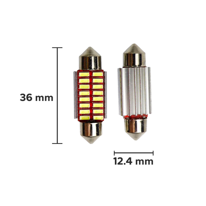 LED C5W LUSMAR™ Festoon - 31, 36, 39, 41 mm 300 lm, Canbus - senza errori
