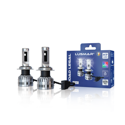 Kit LED H7 LUSMAR™ LED-H© 6000k 15000 lumen 110W/set Canbus - senza errori 