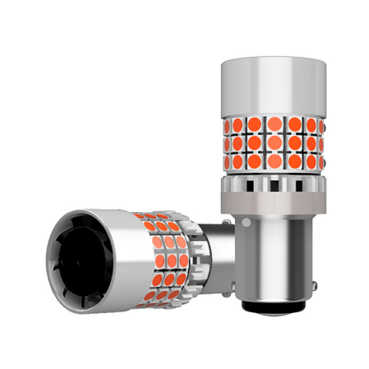Set di 2 lampadine LED P21/5W BAY15D LUSMAR™ 7000 lm - senza errori 