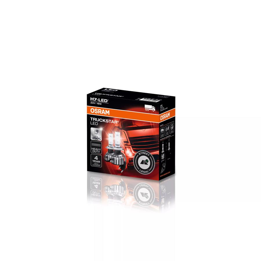 Kit led H7 Osram Night Breaker Truckstar 6000k 3000 lumeni omologare RAR