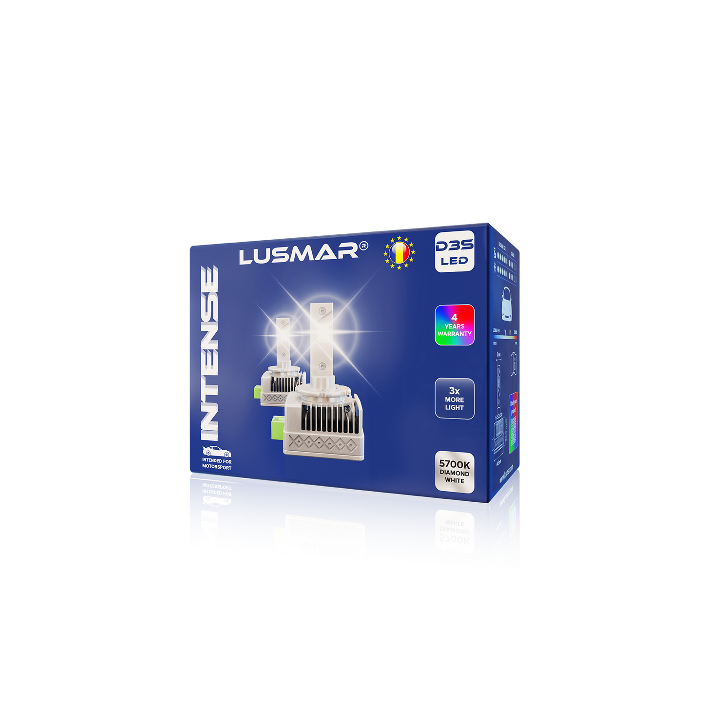 Kit LED D3S LUSMAR™ LED-D© 6000k 10000 lumen 70W / set Canbus - senza errori 