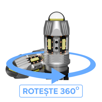 Set di 2 lampadine LED Canbus PW24W / PWY24W LUSMAR™ - senza errori 