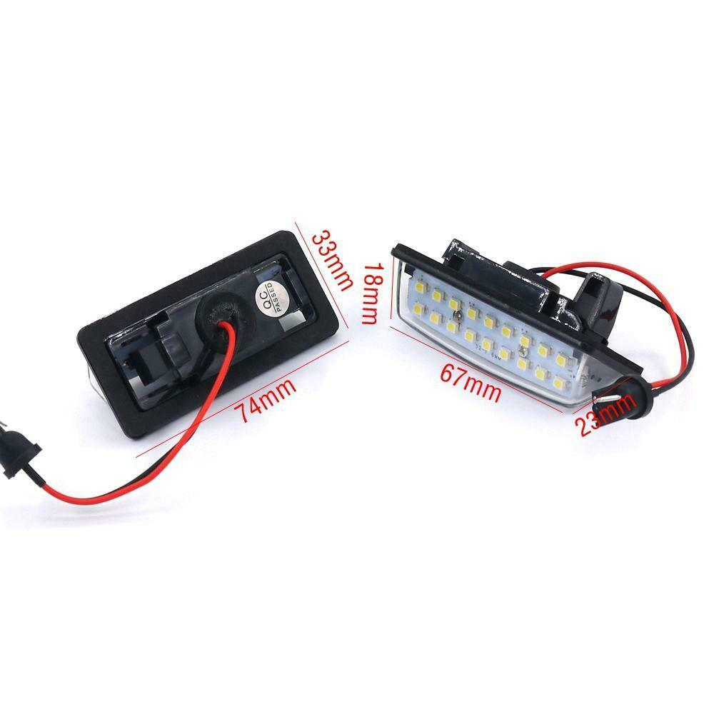 Set di 2 luci targa Nissan Pathfinder Altima Maxima Infiniti JX35 QX56 QX60 QX80